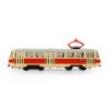 Kovová česká retro tramvaj 16 cm