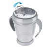 LOVI Hrneček nevylévací se svítícími úchyty BUDDY BEAR 250ml 2