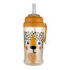 Canpol babies Lahev nevylévací sportovní se slámkou a závažím BabiesBoo 350ml Gepard 1