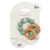 Baby Mix Dětské silikonové kousátko s kuličkami Zelené 1