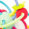 Baby Mix Silikonovo plastové kousátko s chrastítkem 3