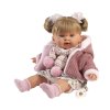 Llorens 42286 ALEXANDRA - realistická panenka se zvuky a měkkým látkovým tělem - 42 cm
