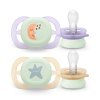 Philips Avent šidítko Ultrastart Nighttime (2ks) dívka