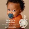 LOVI Dudlík svítící silikonový dynamický PRIME 0 6m Blush 11