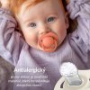 LOVI Dudlík svítící silikonový dynamický PRIME 18m+ (2ks) Ivory Blush 18