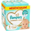 Pampers Premium care 1, 159ks, 2 5kg (měsíční balení)
