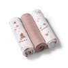 BabyOno Bambusové pleny NATURAL BAMBOO (3ks) Hnědé