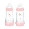MAM Easy Start Lahev Anti-Colic pack 2x260ml - růžová