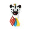 BABY EINSTEIN Kousátko s chrastítkem zebra Zen™ Shake a Shape bez BPA 0m+