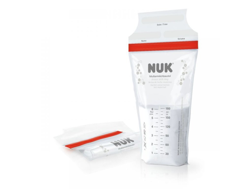NUK anyatejes zacskók 180ml 25db 1