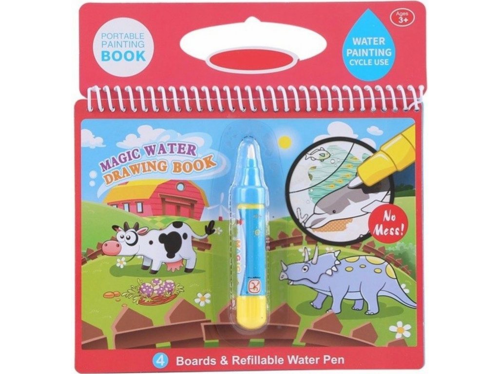 Vízfestmény Állatok (tollal)