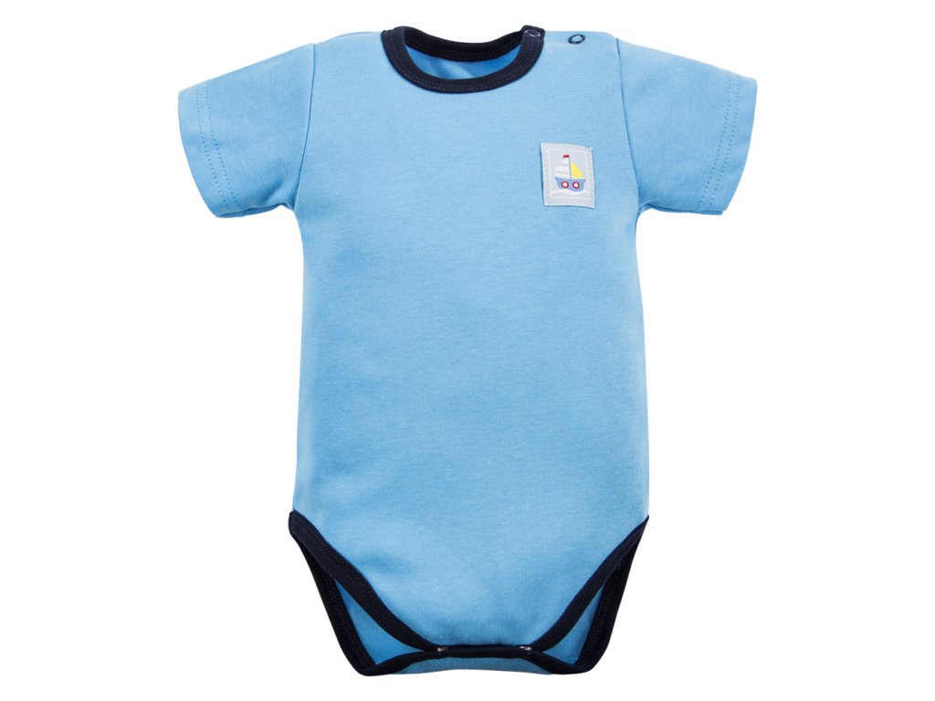 Rövid ujjú body STATKI kék