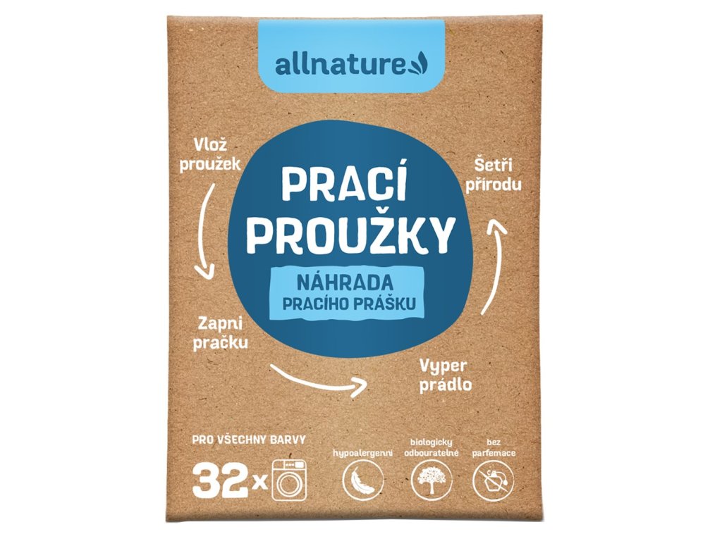 Allnature Mosócsíkok 16 db (32 mosás)