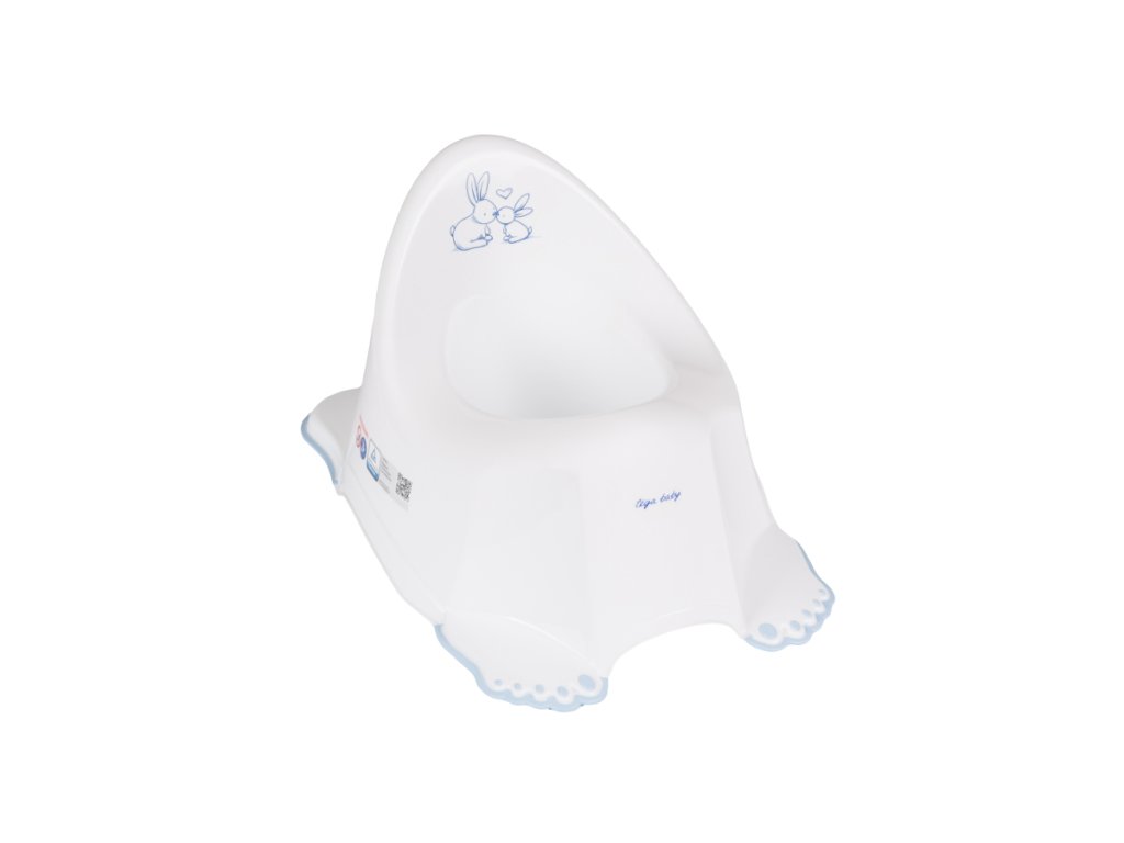 TEGA Csúszásgátló bili Rabbit White