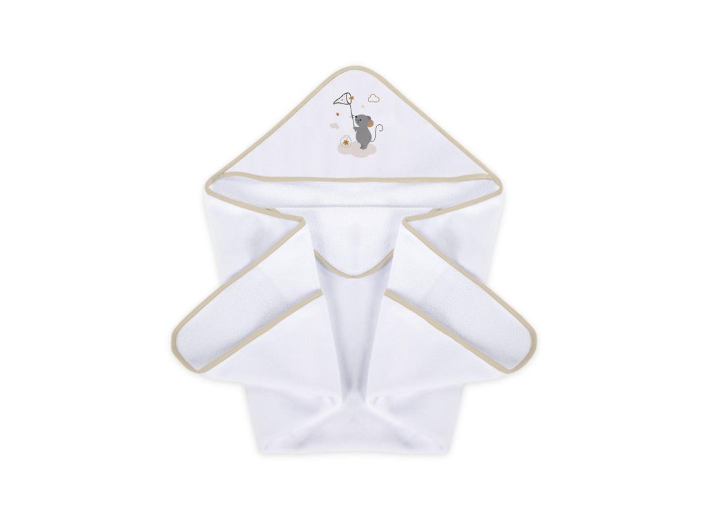 ALBERO MIO Baba frottír törölköző 100x100cm Egér