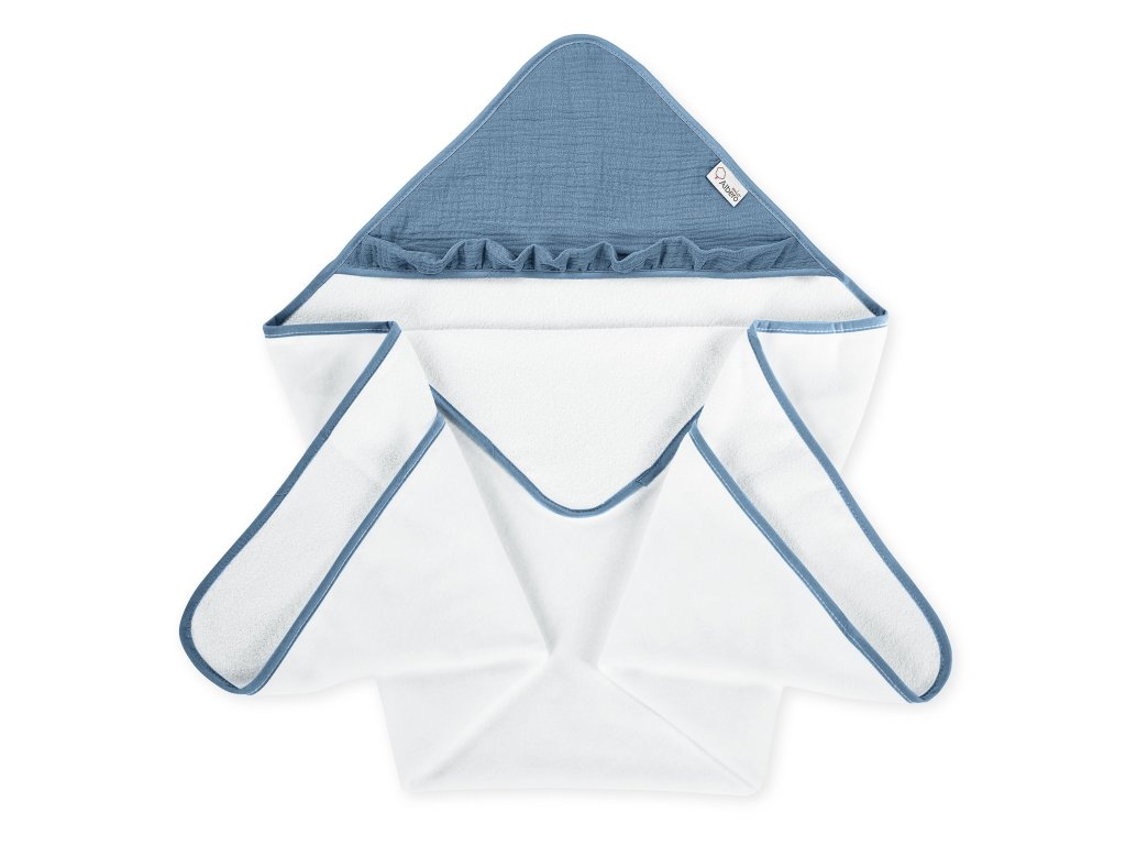 ALBERO MIO Baba frottír törölköző 100x100cm Kék