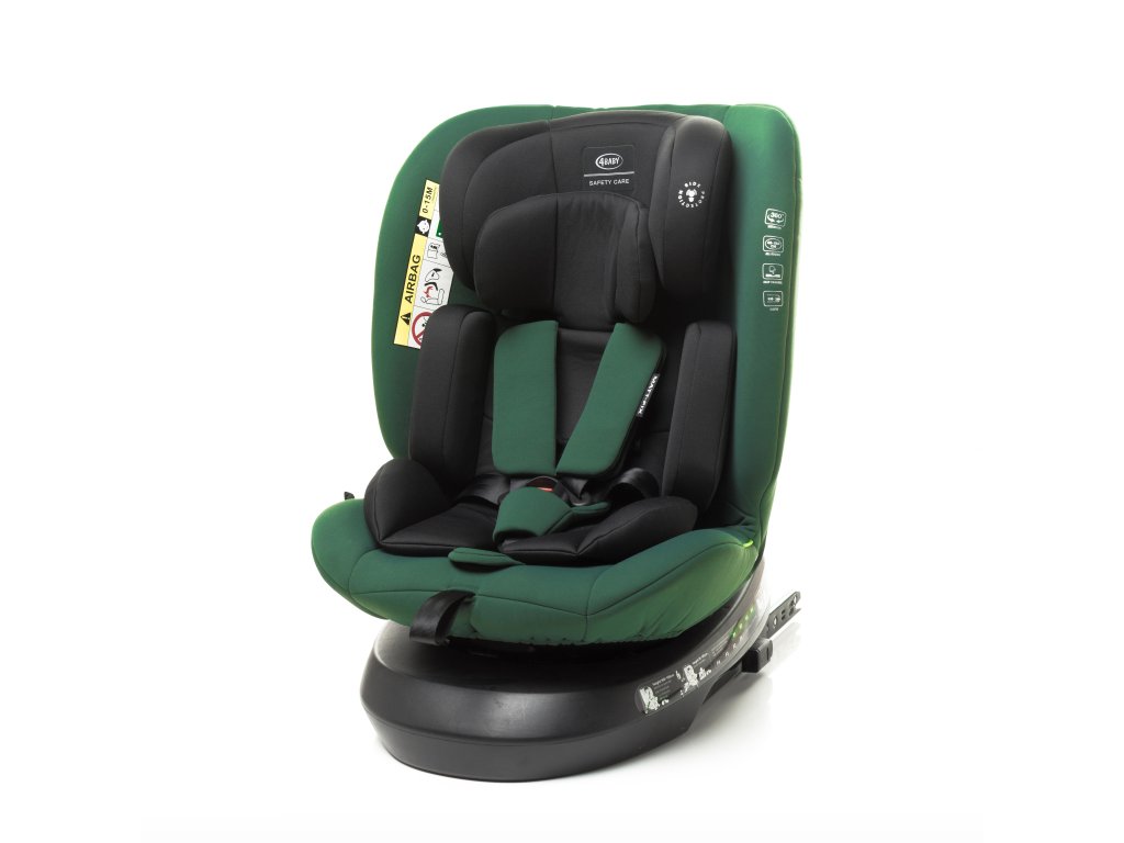 4BABY Autósülés MATT FIX 0 36kg Zöld