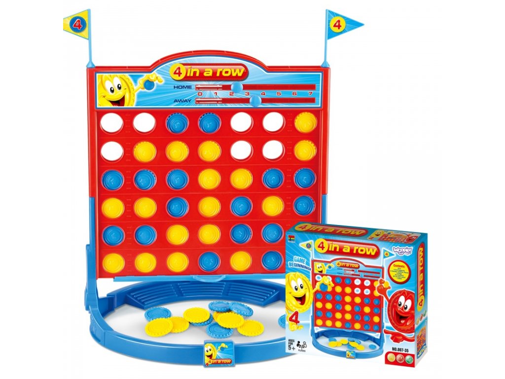 WOOPIE 4 sorban stratégiai játék