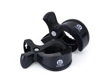 PETITE&MARS Peg babakocsi csipesz (2 db) fekete