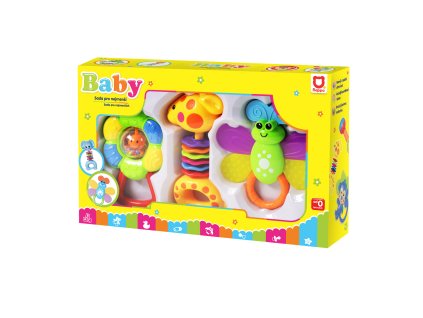 Pillangó csörgőkészlet 3 db