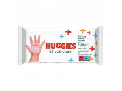 Huggies Single All Over Clean nedves törlőkendők 56 db