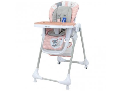 Baby Mix Étkezőszék Csecsemő rózsaszín