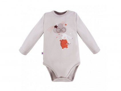 Hosszú ujjú body MELLOW grey