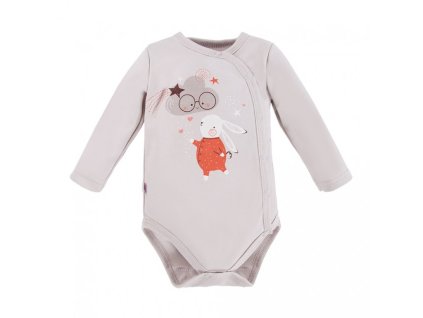 Hosszú ujjú body MELLOW grey