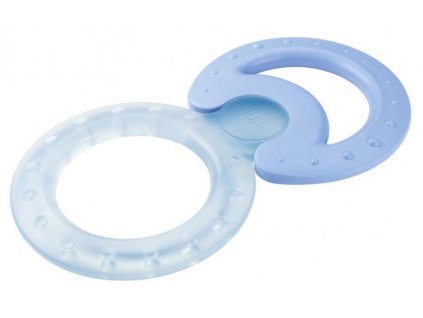NUK Cooling Teether + Classic Teether - Kék