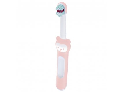 MAM DENTAL BABYS fogkefekártya, 6+ hónapos - rózsaszín