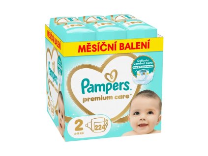 Pampers Premium care 2, 224db, 4 8kg (havi csomag) 3