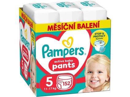 Pampers Pants bugyaci pelenka S5 152db, 12-17kg (havi csomag) 5