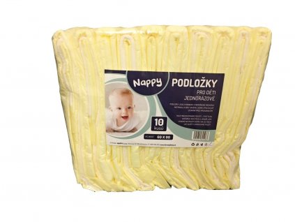 Pelenkázó betét Nappy 60x90cm 10db 1