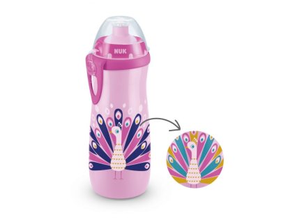 NUK FC palack SPORTS CUP Chameleon 450ml, BOX - lány