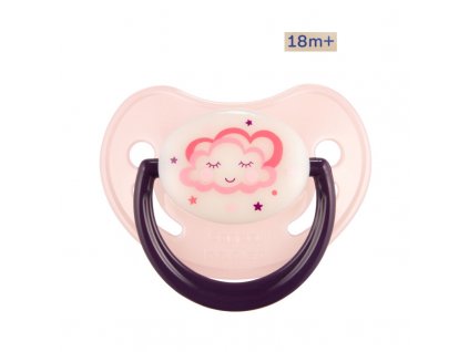 Canpol babies Anatómiai cumizó NIGHT DREAMS 18m+, szilikon rózsaszínű