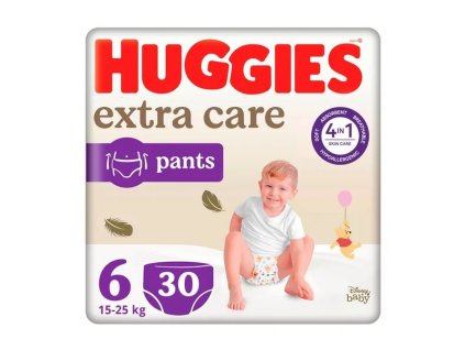 HUGGIES Extra care nadrág 6, 15 25 kg, 30 db