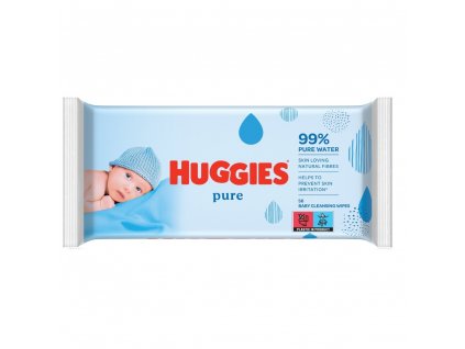 Huggies Tiszta nedves törlőkendők 56 db