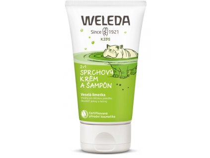 Weleda 2in1 tusfürdő és sampon 150ml Merry Lime