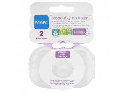 MAM Mellvédő sapkák L (23mm), 2 db