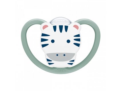 NUK cumizó Space szilikon, 6 18 hónapos Zebra