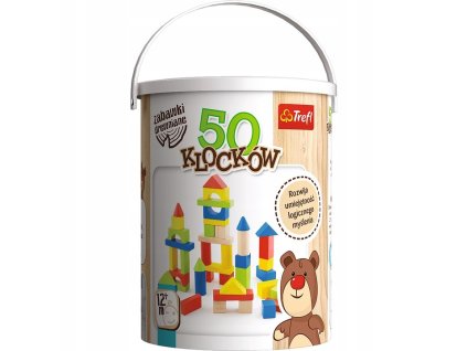 TREFL Kocka 50 db-os vödörben