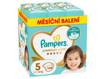 Pampers Premium care 5, 148db, 11-16kg (havi csomag) 3