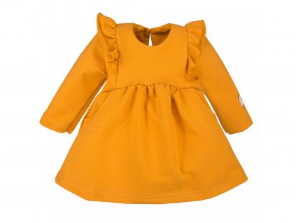 Gyerek ruha fodros SIMPLY COMFY méz 62