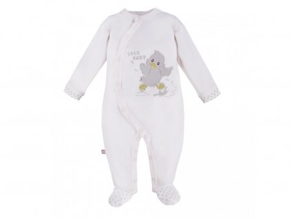 Kezeslábas NEWBORN fehér 50