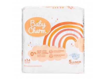 1716 baby charm super dry flex méret 5 junior 11 16 kg 34 db