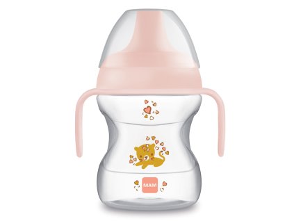 MAM IHATALANI TANULÓ KUPAK 190ml, 6+ hónapos korig - kislány