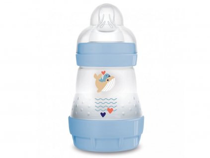 MAM LAHEV ANTI COLIC 160ml, 0+ hónapos korig kék