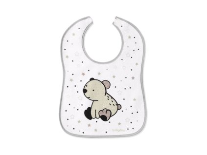 BabyOno Terry melltartó, vízálló 9m+ Teddy mackó