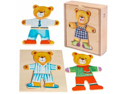 SMILY PLAY Fa puzzle Teddy Bear