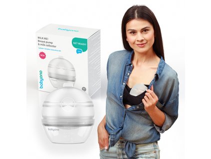 BabyOno Kézi mellszívó gyűjtő 60ml MILK ME szilikon
